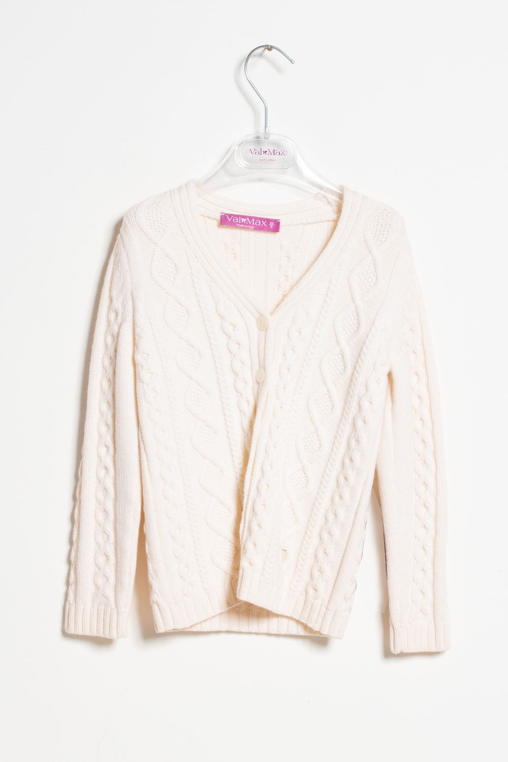 ValMax cable knit cardigan