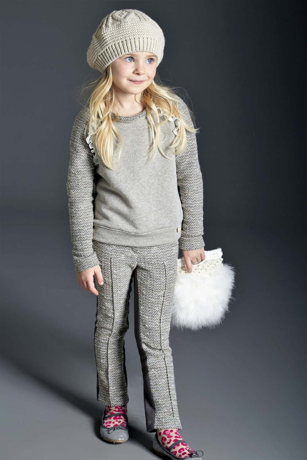 ValMax cotton and knit trousers