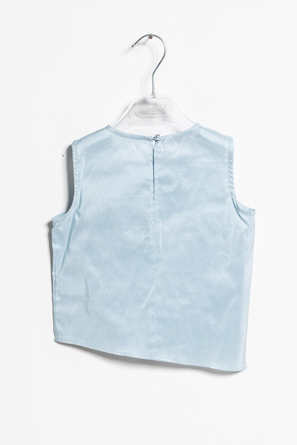 ValMax sleeveless shirt with asymmetrical hem
