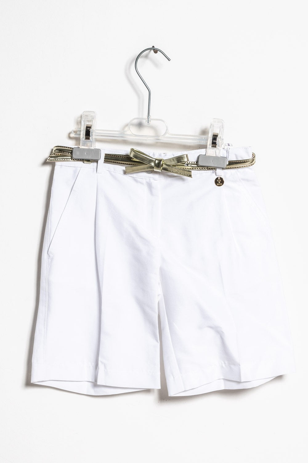 ValMax shorts with belt and bow