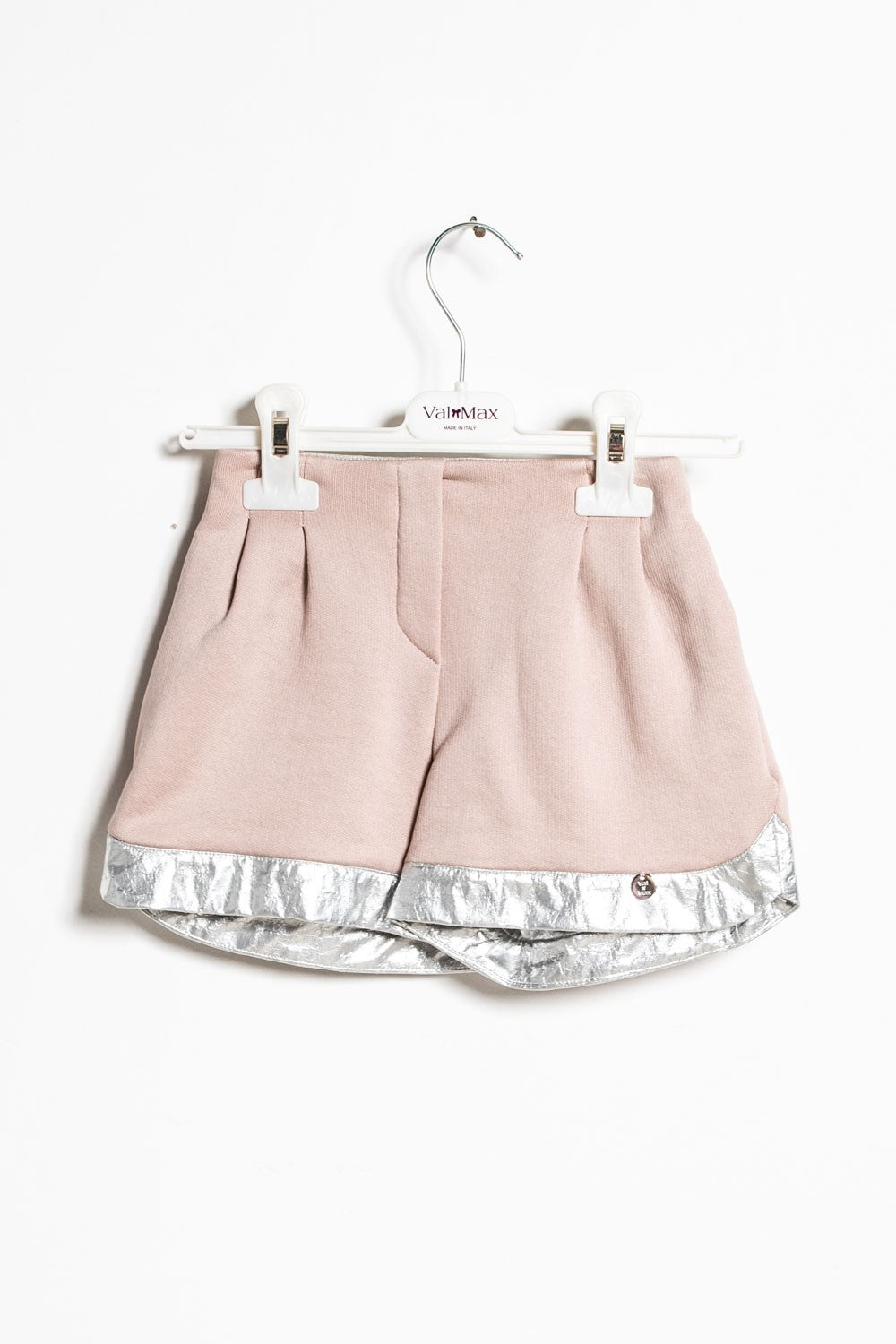 Valmax shorts in fleece and coated fabric