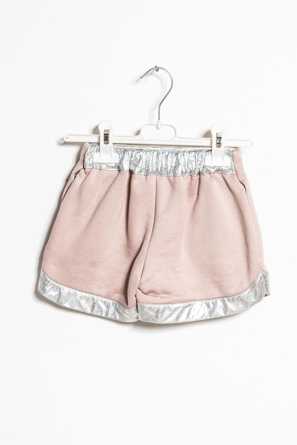 Valmax shorts in fleece and coated fabric