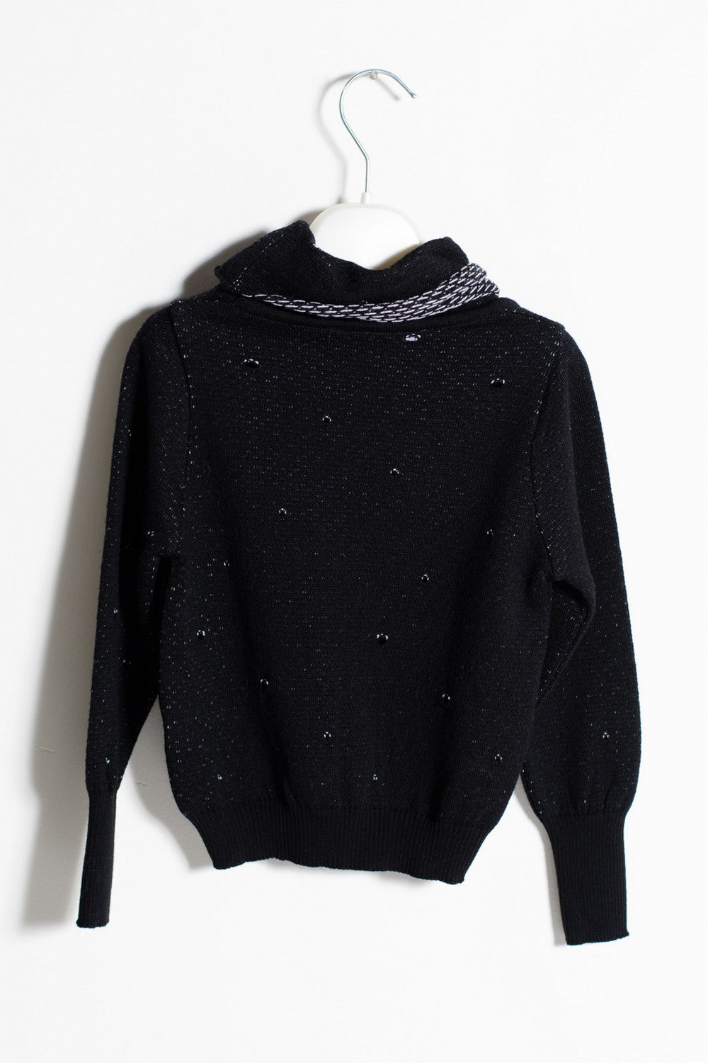 ValMax turtleneck in perforated knit