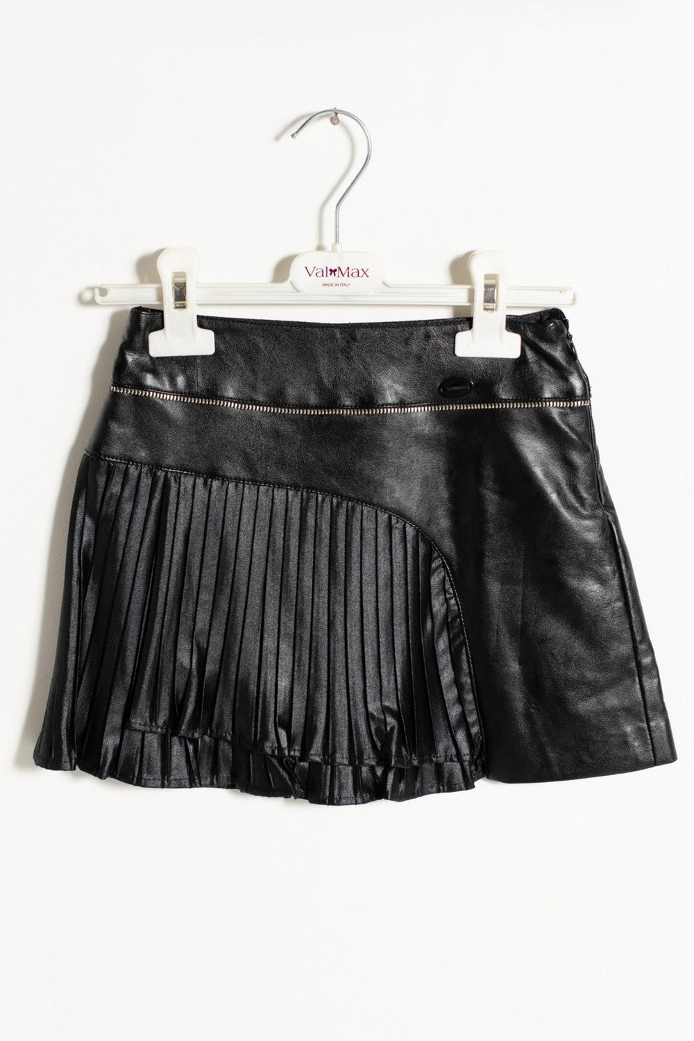 ValMax miniskirt with pleated detail