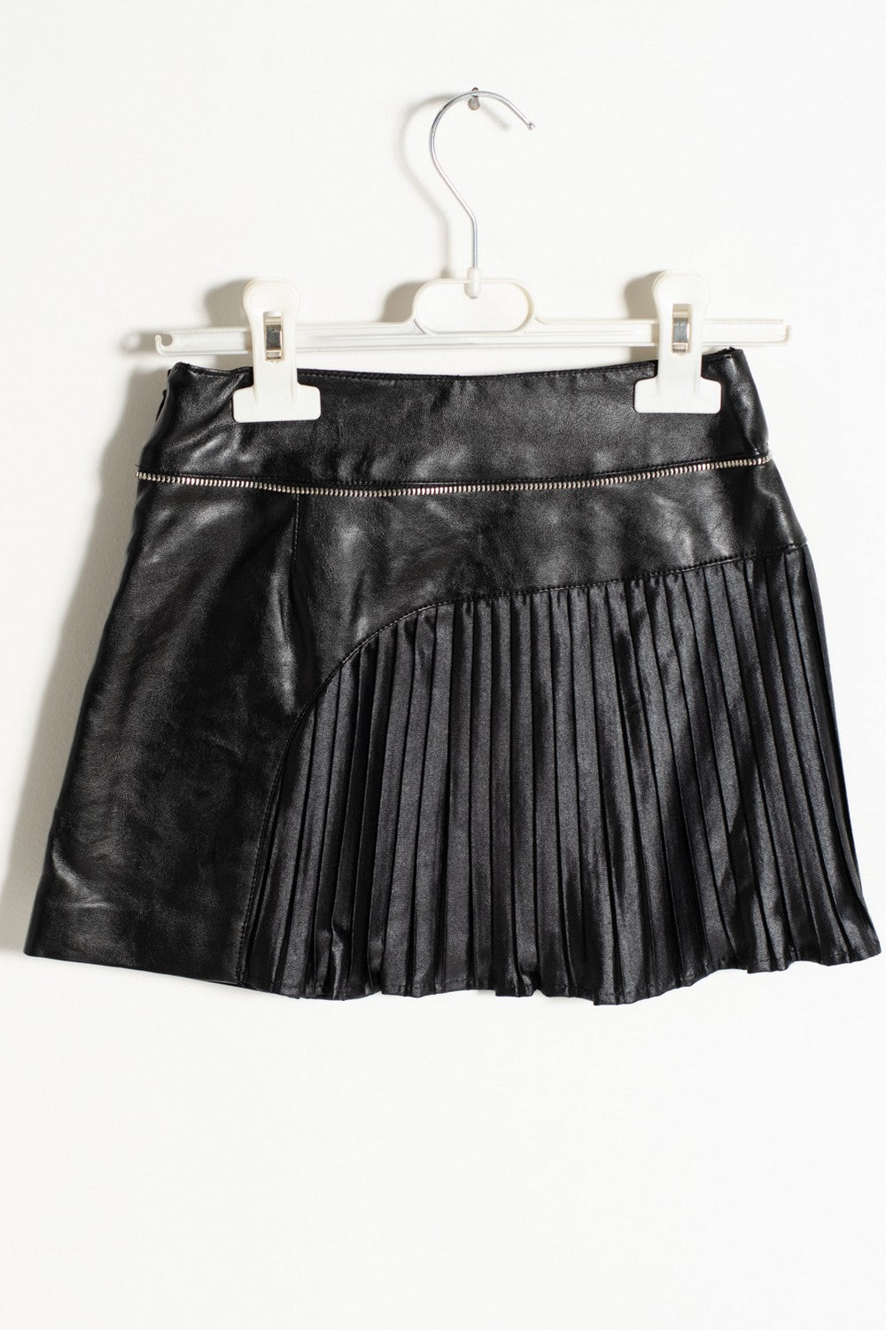 ValMax miniskirt with pleated detail