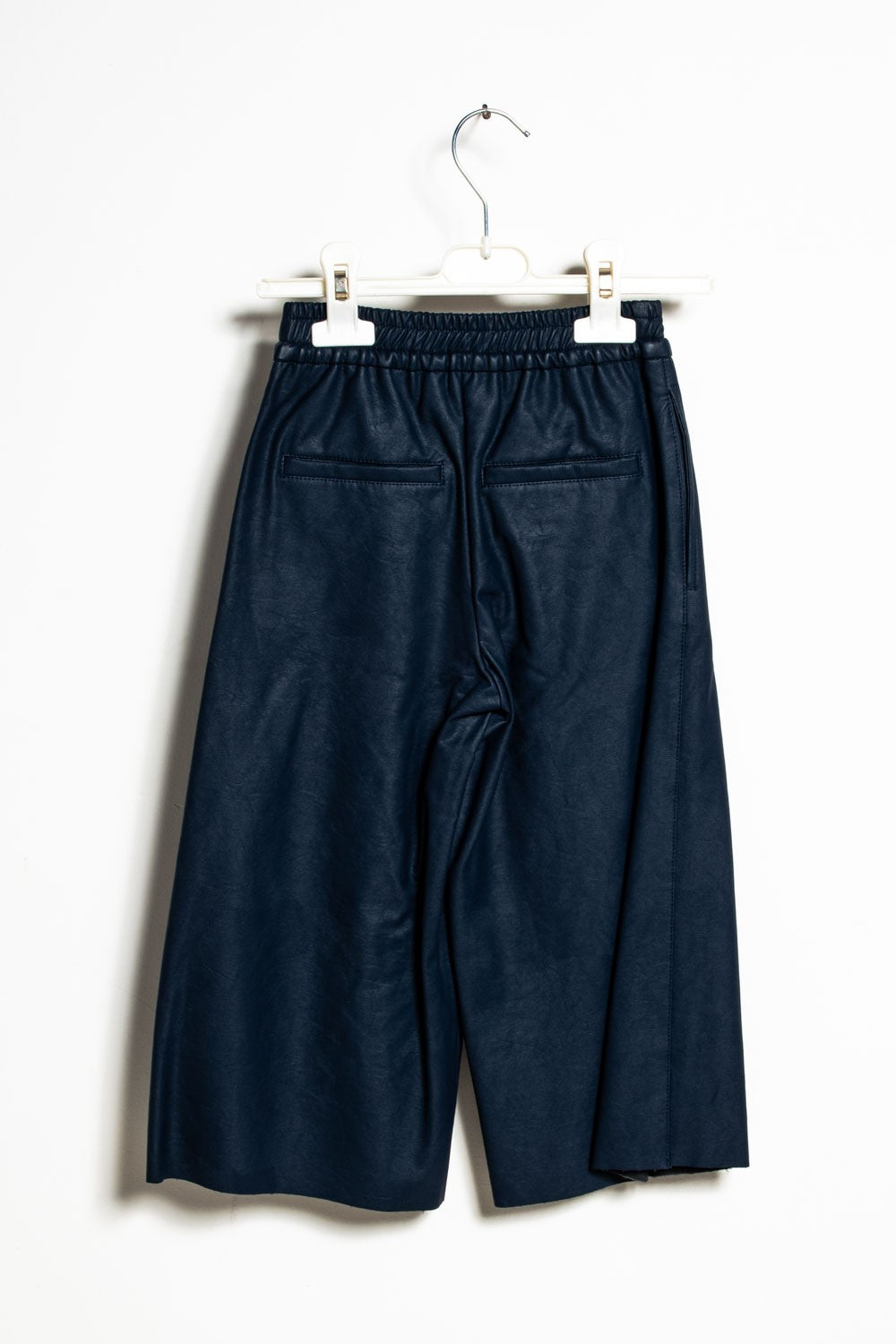 ValMax culotte trousers in imitation leather