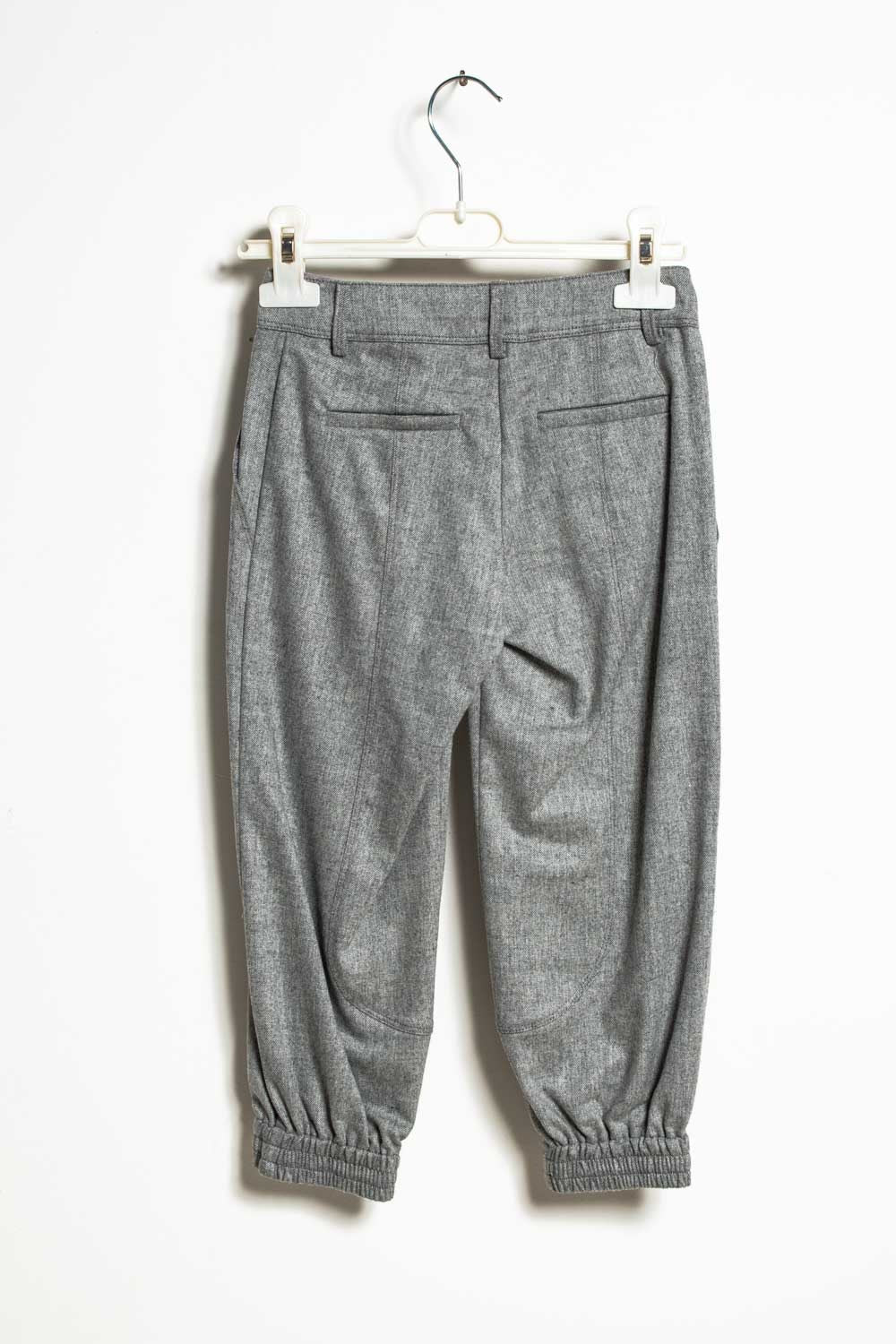 ValMax trousers with gathered ankles