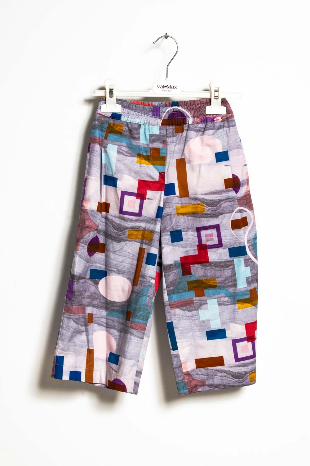 ValMax long trousers with geometric patterns