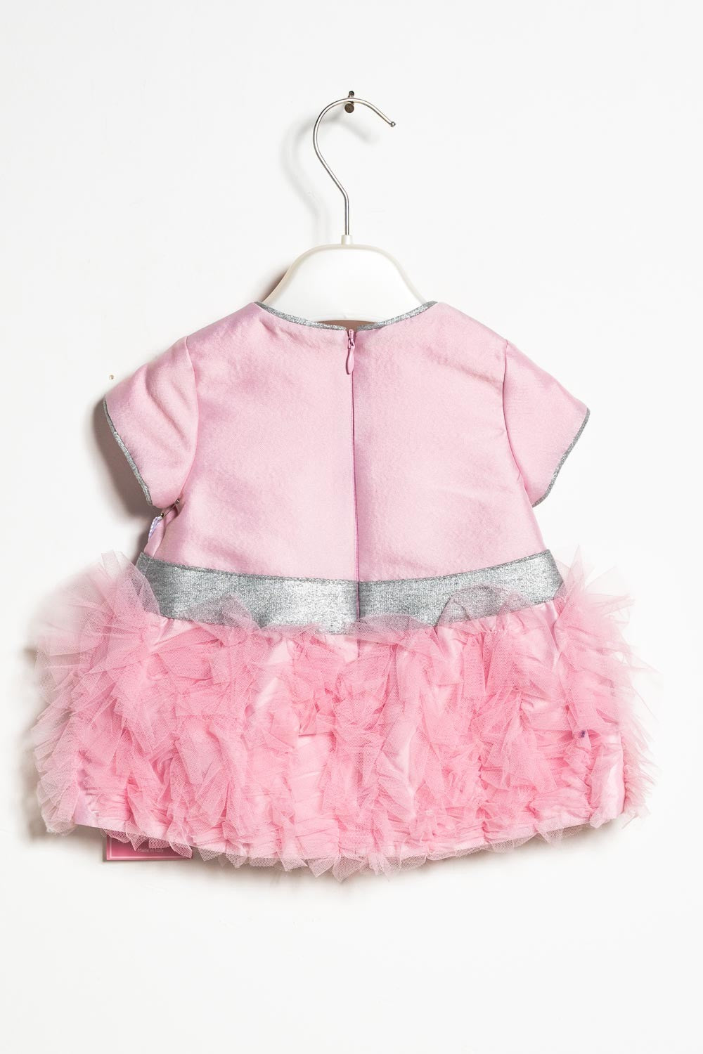 ValMax dress in satin and tulle