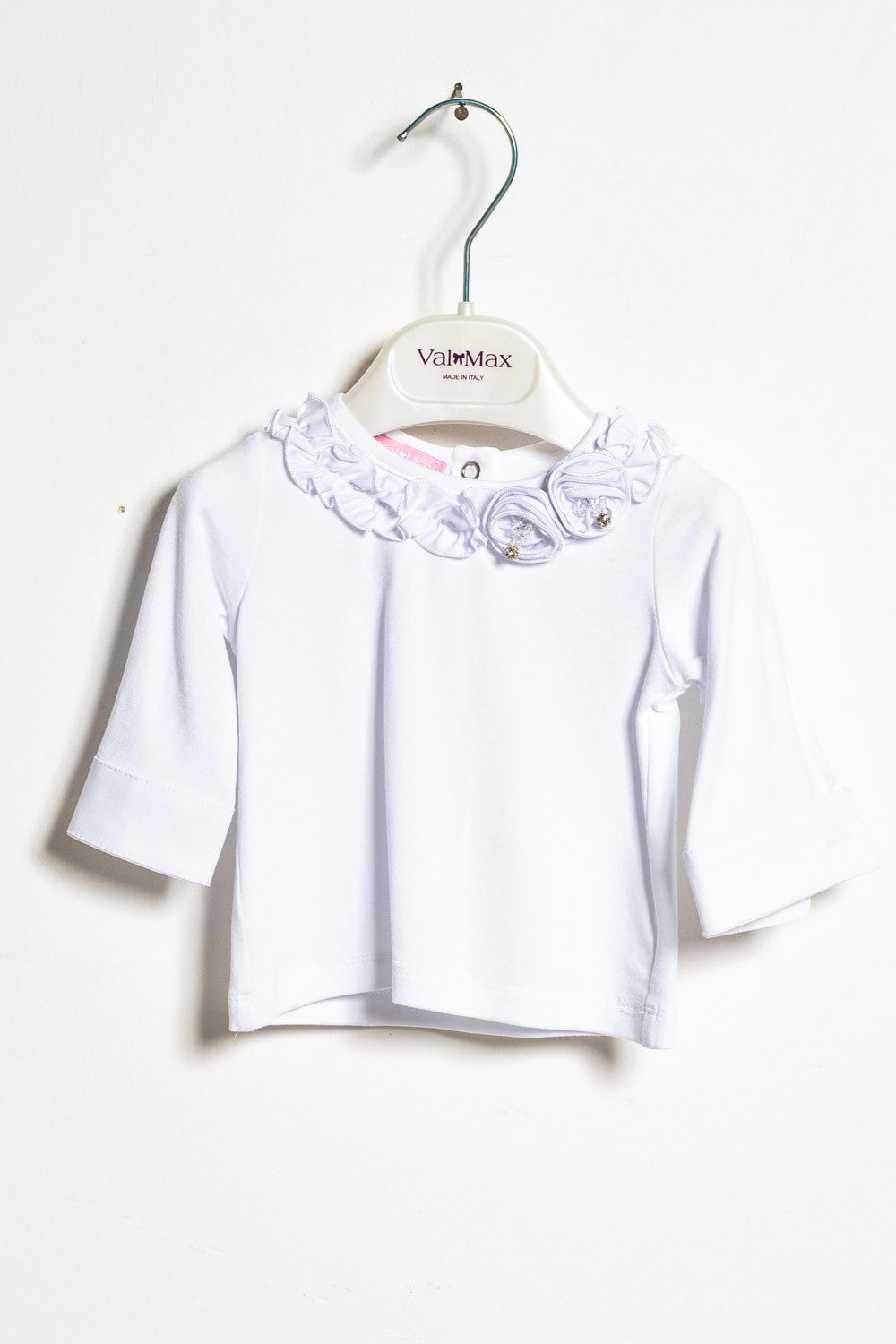ValMax T-shirt with decorated collar