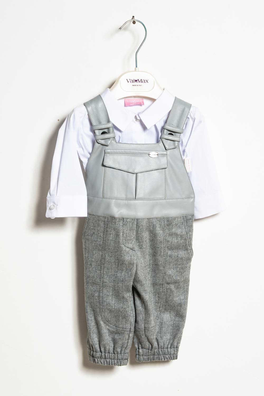 ValMax overalls with shirt