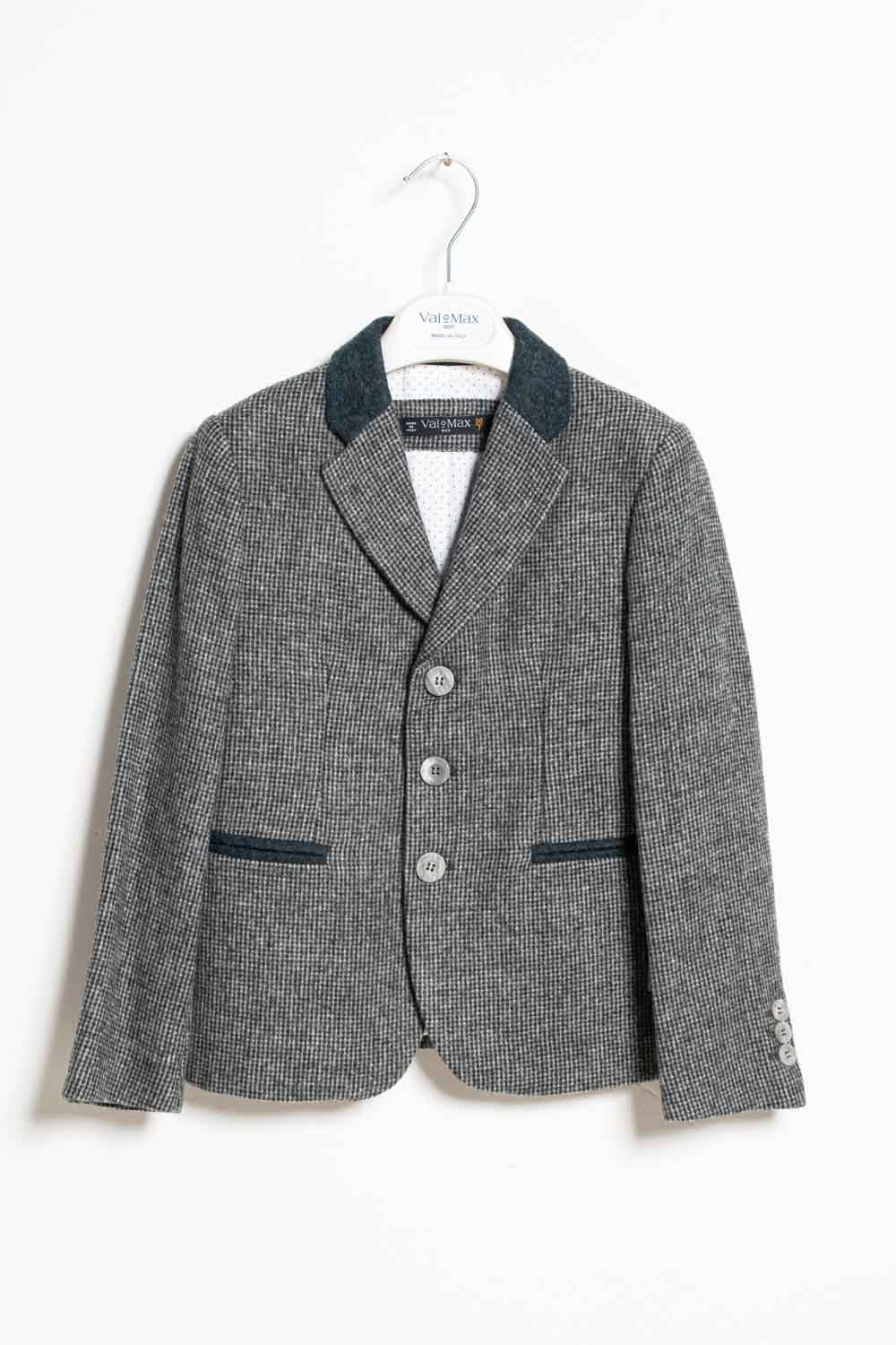 ValMax jacket in tweed and cloth