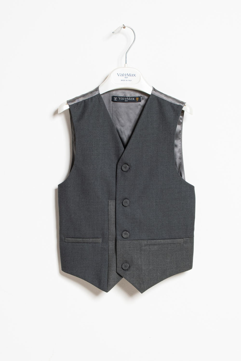 ValMax children's vest with satin inserts