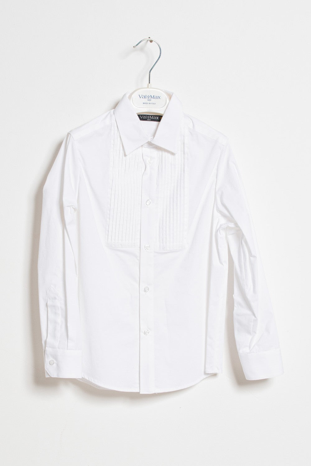 ValMax shirt with micro pleats