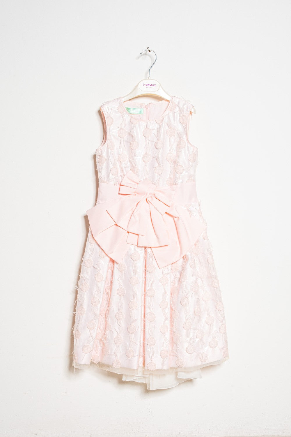ValMax dress covered in fil coupé