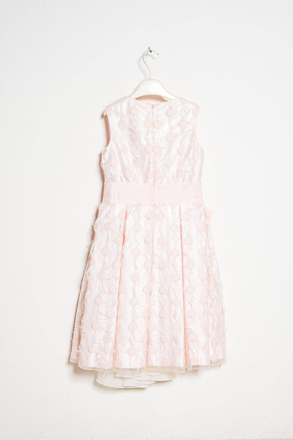 ValMax dress covered in fil coupé