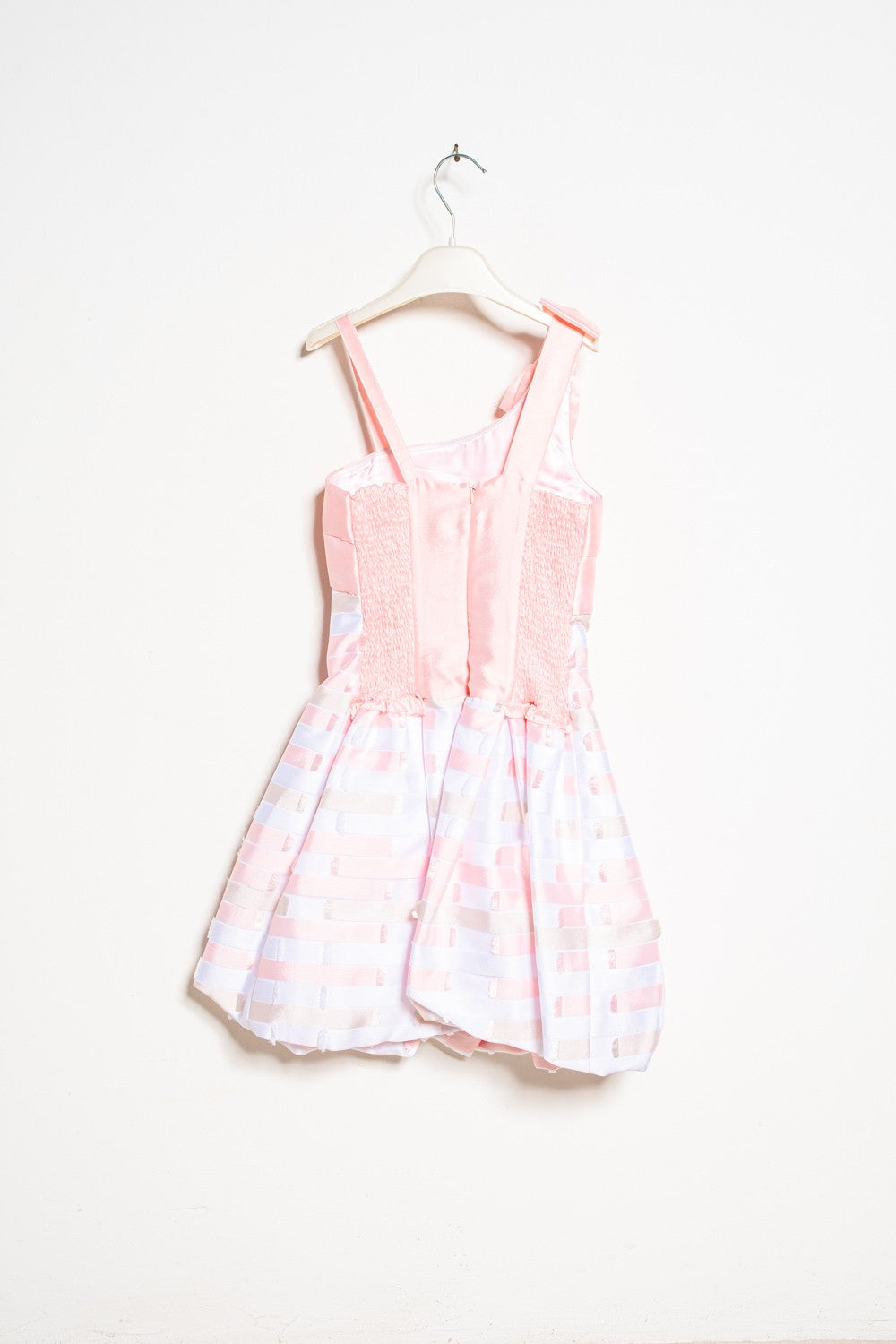 ValMax balloon striped dress