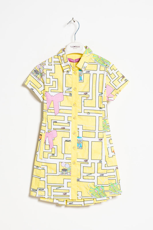 ValMax printed cotton dress