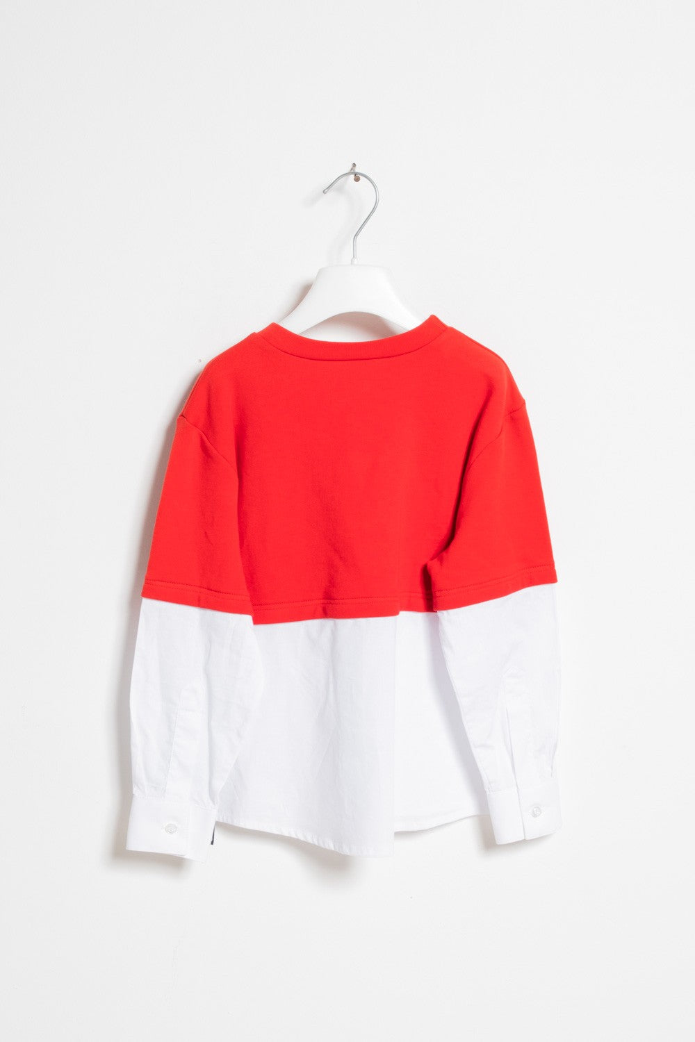 Metà felpa e metà camicia ValMax