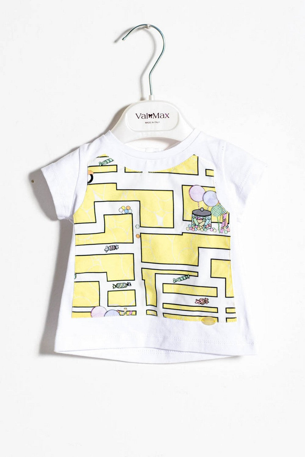 T-shirt ValMax in jersey stampato