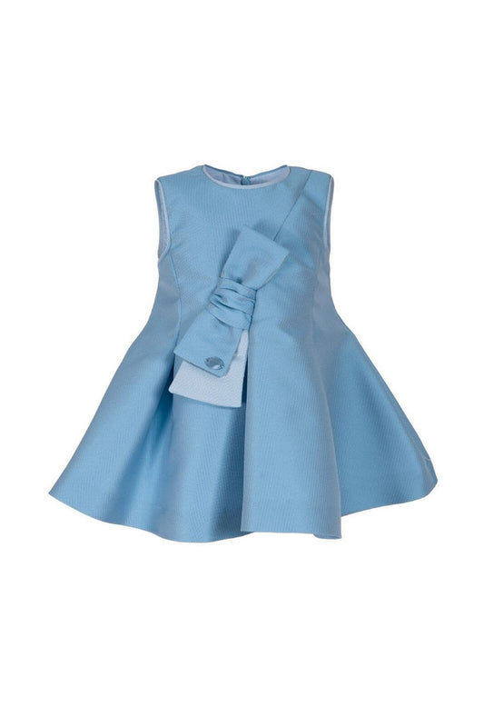 ValMax dress with maxi front bow