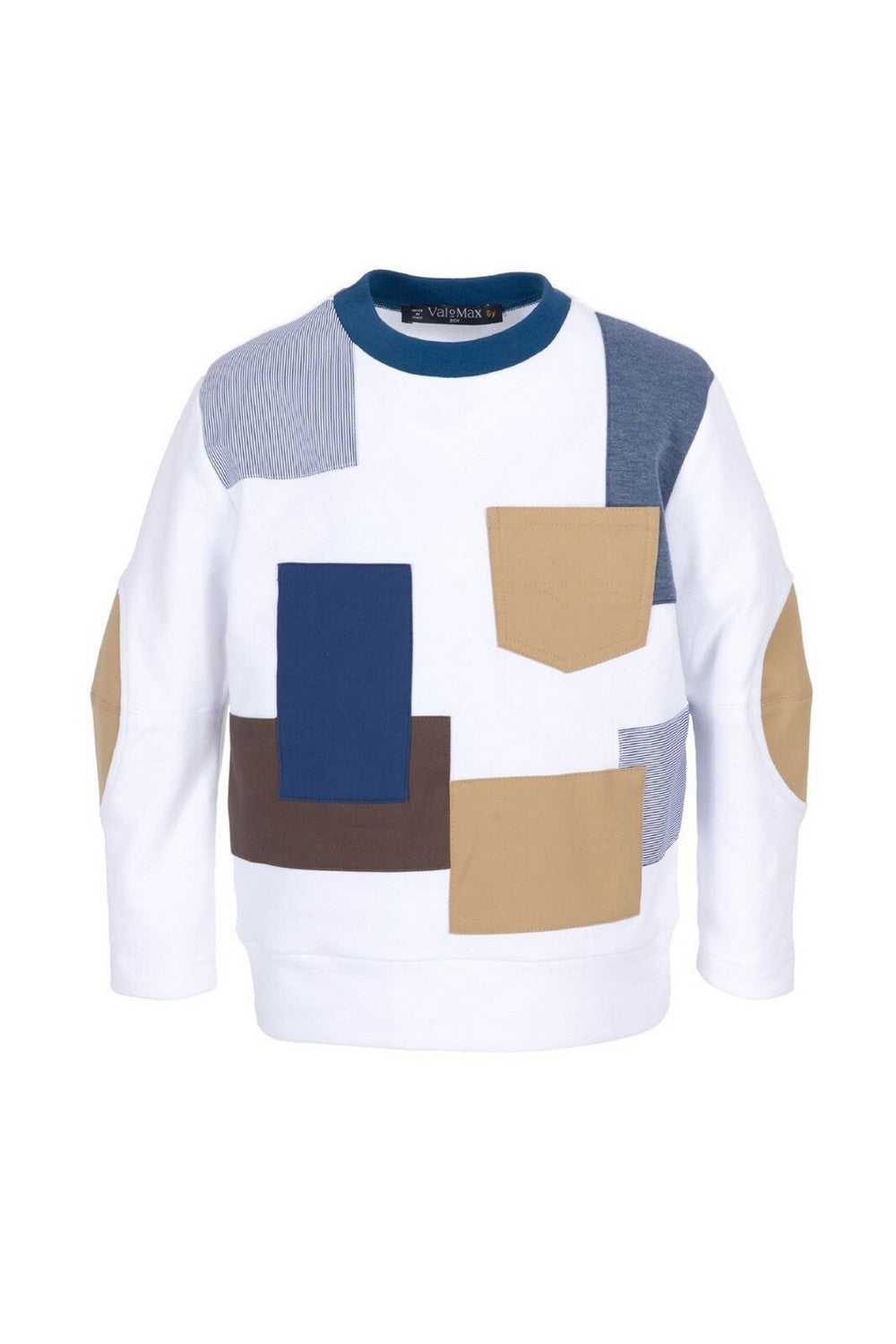 ValMax children's sweater with geometric details