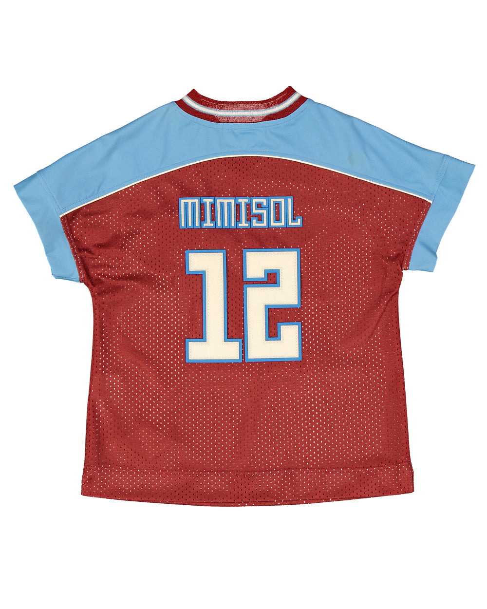 Football T-shirt with patch