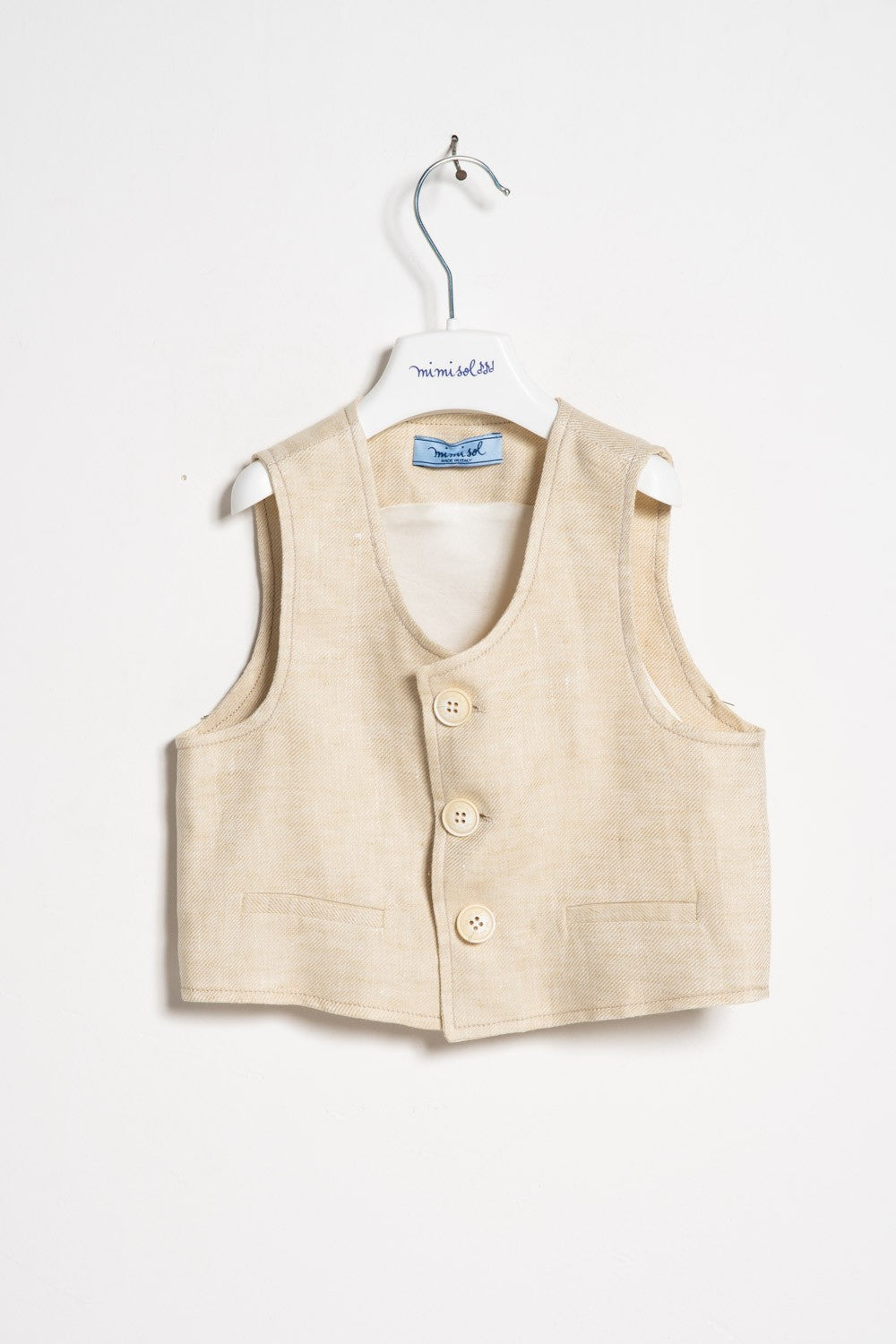Mimisol linen vest