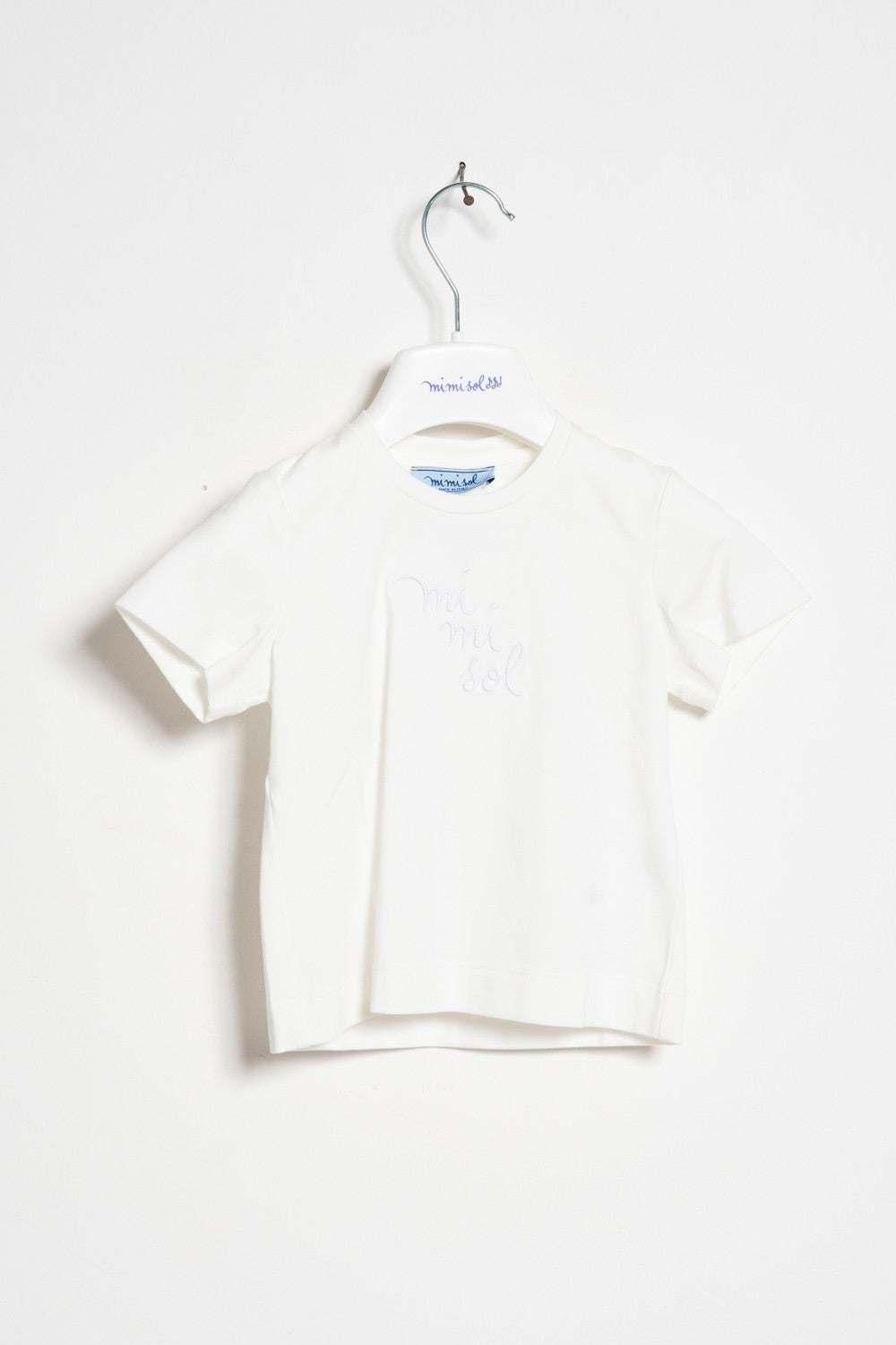 Mimisol T-shirt with logo embroidery