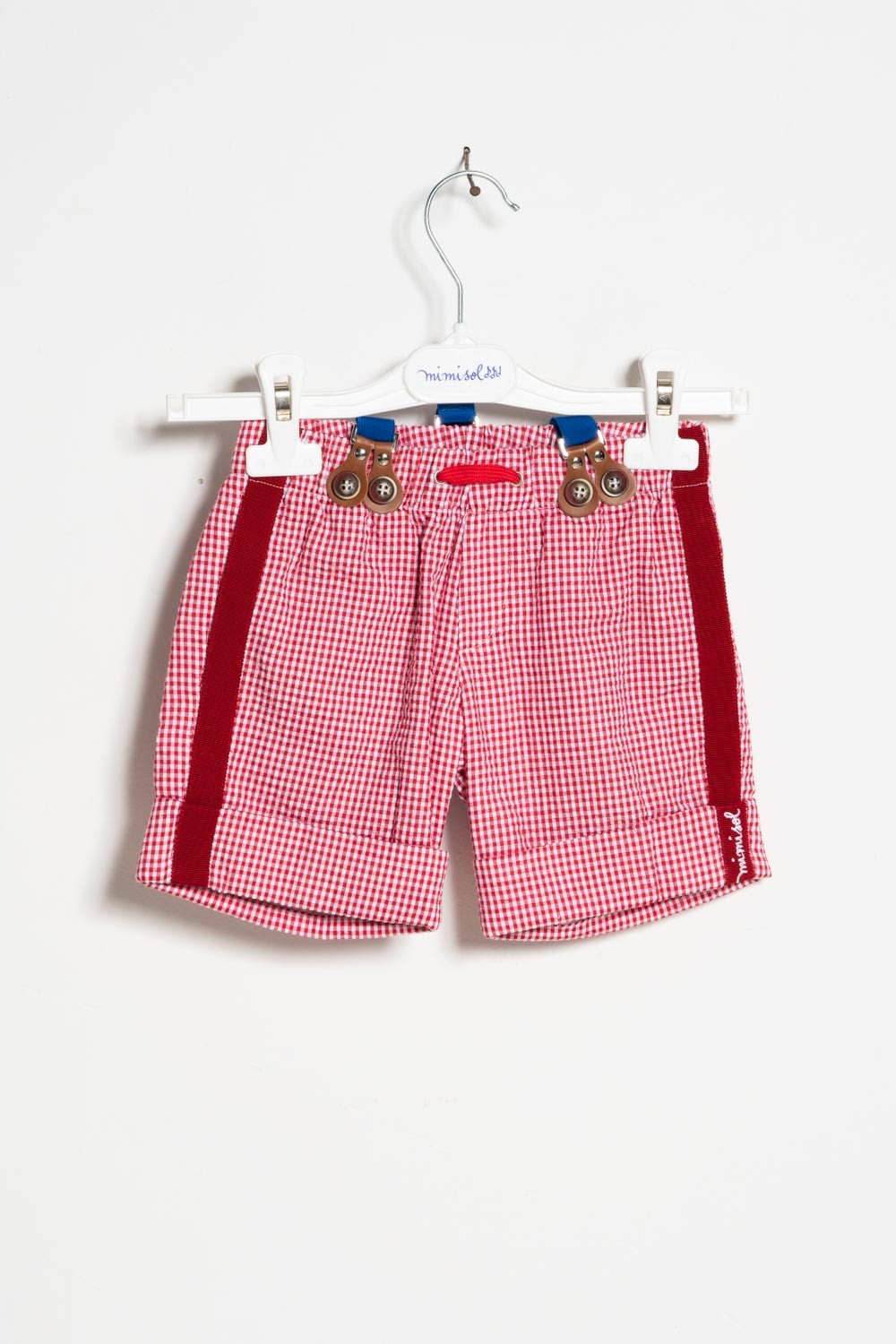 Mimisol Bermuda shorts in vichy