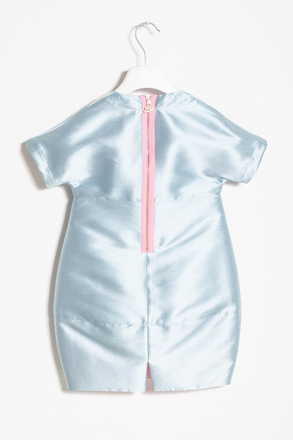 Mimisol egg-shaped satin dress