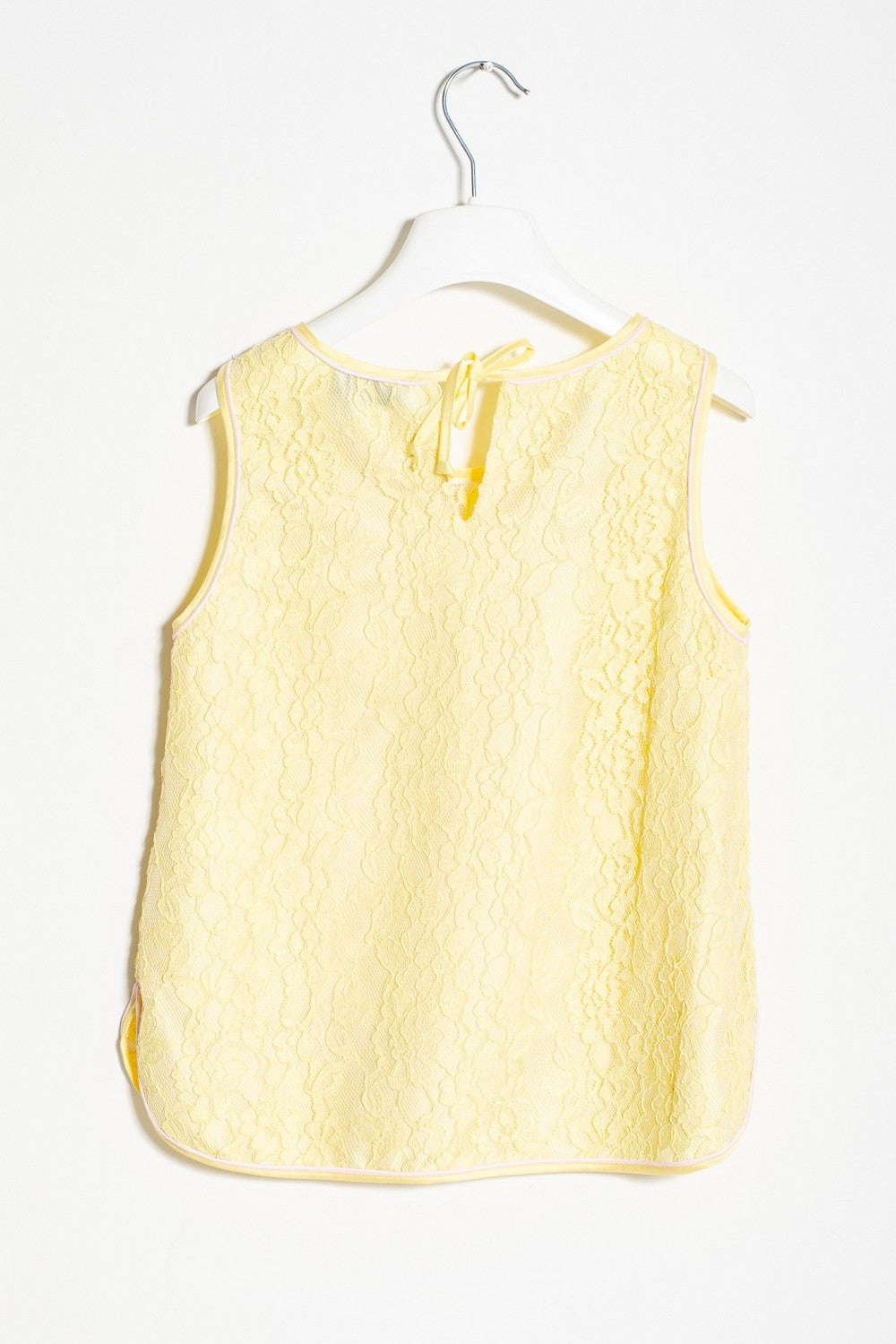 Mimisol yellow lace top