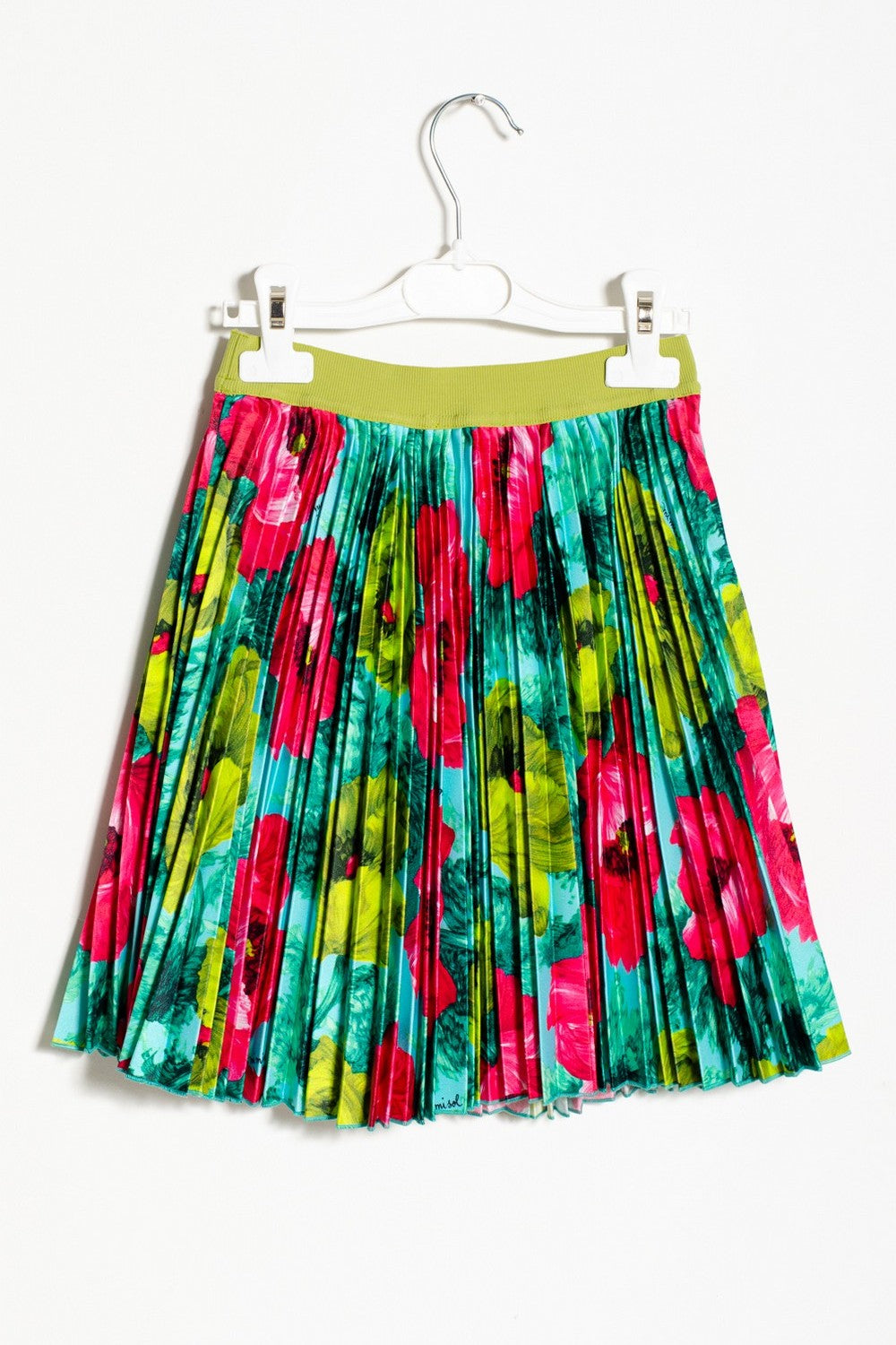 Mimisol skirt in printed satin