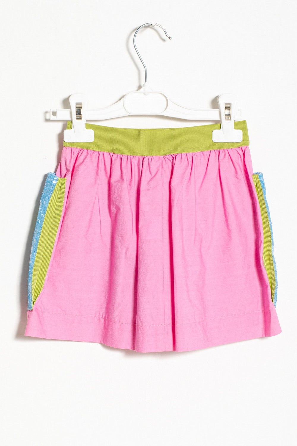 Mimisol cotton skirt with sequins