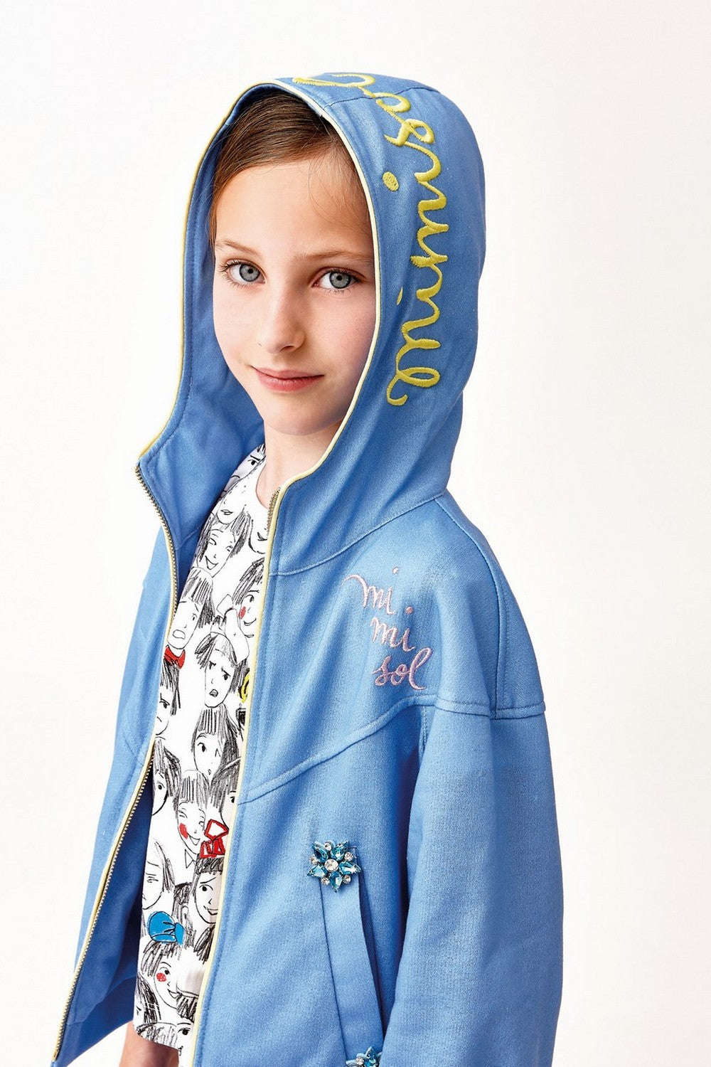 Mimisol zip-up jacket