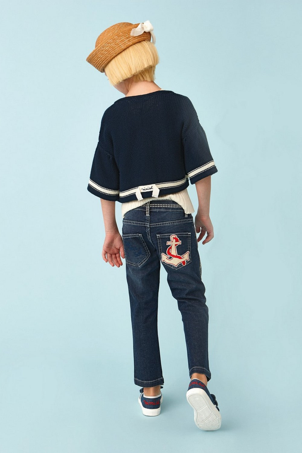 Mimisol jeans with studs