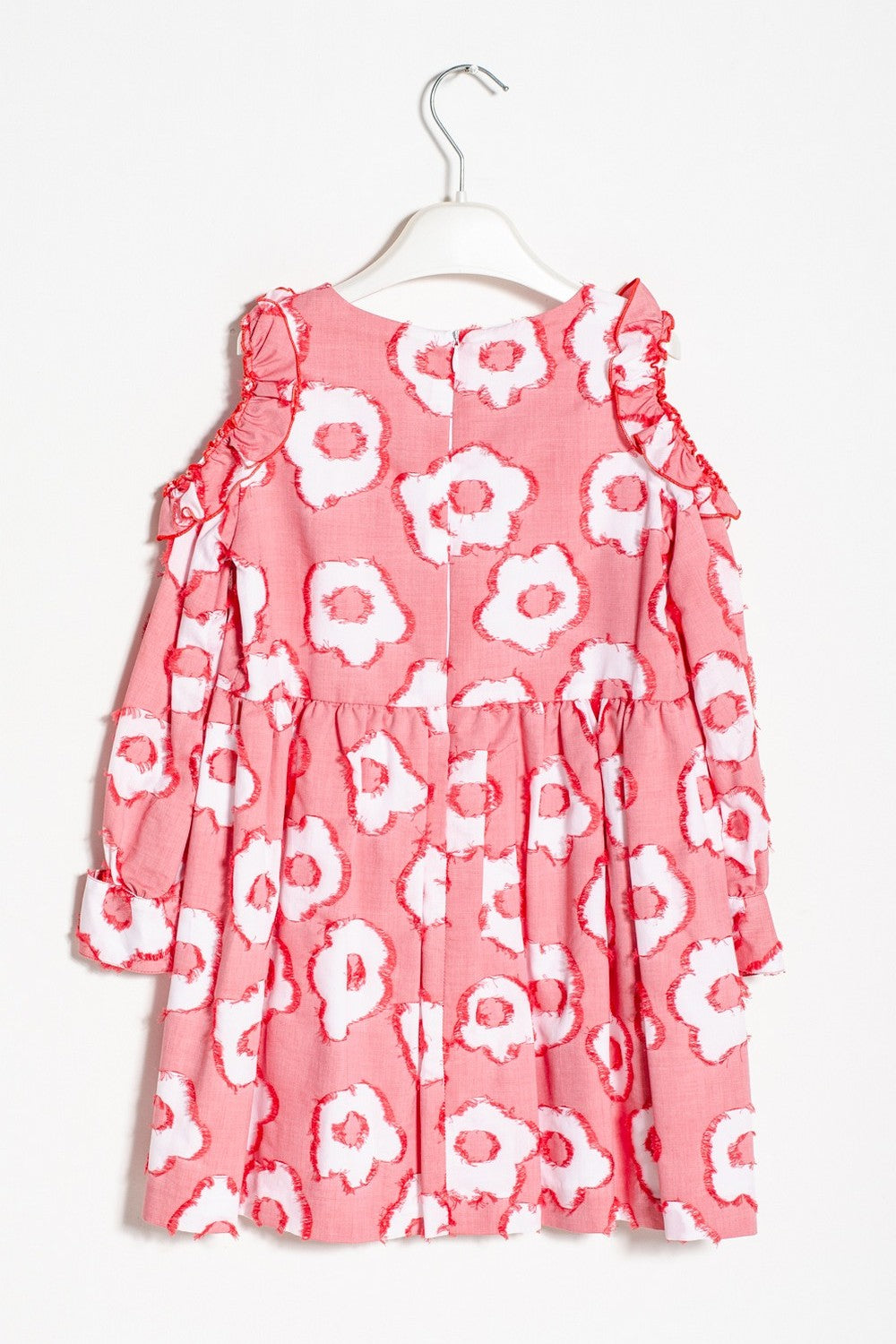 ValMax dress with fil coupé flowers