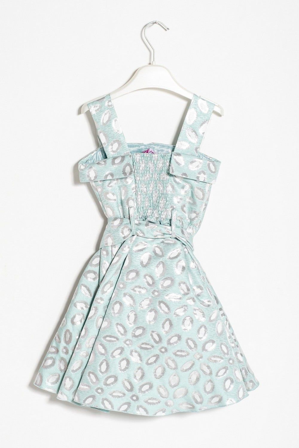 ValMax dress with lamé flowers