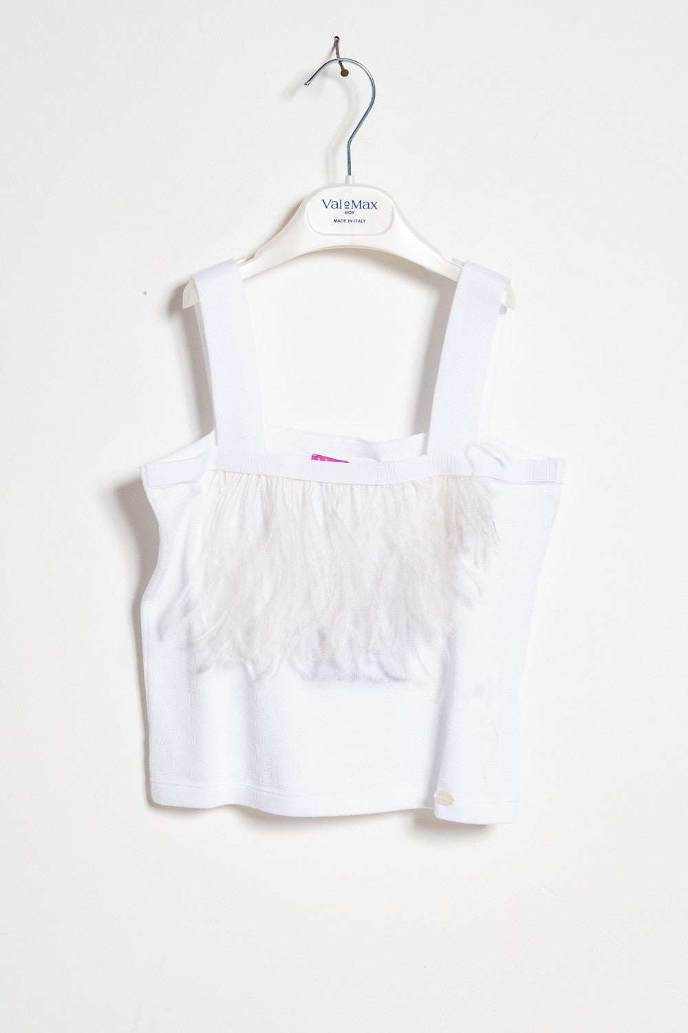 ValMax top with feathers