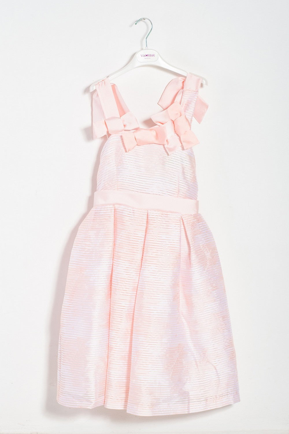 ValMax dress with asymmetrical shoulder straps
