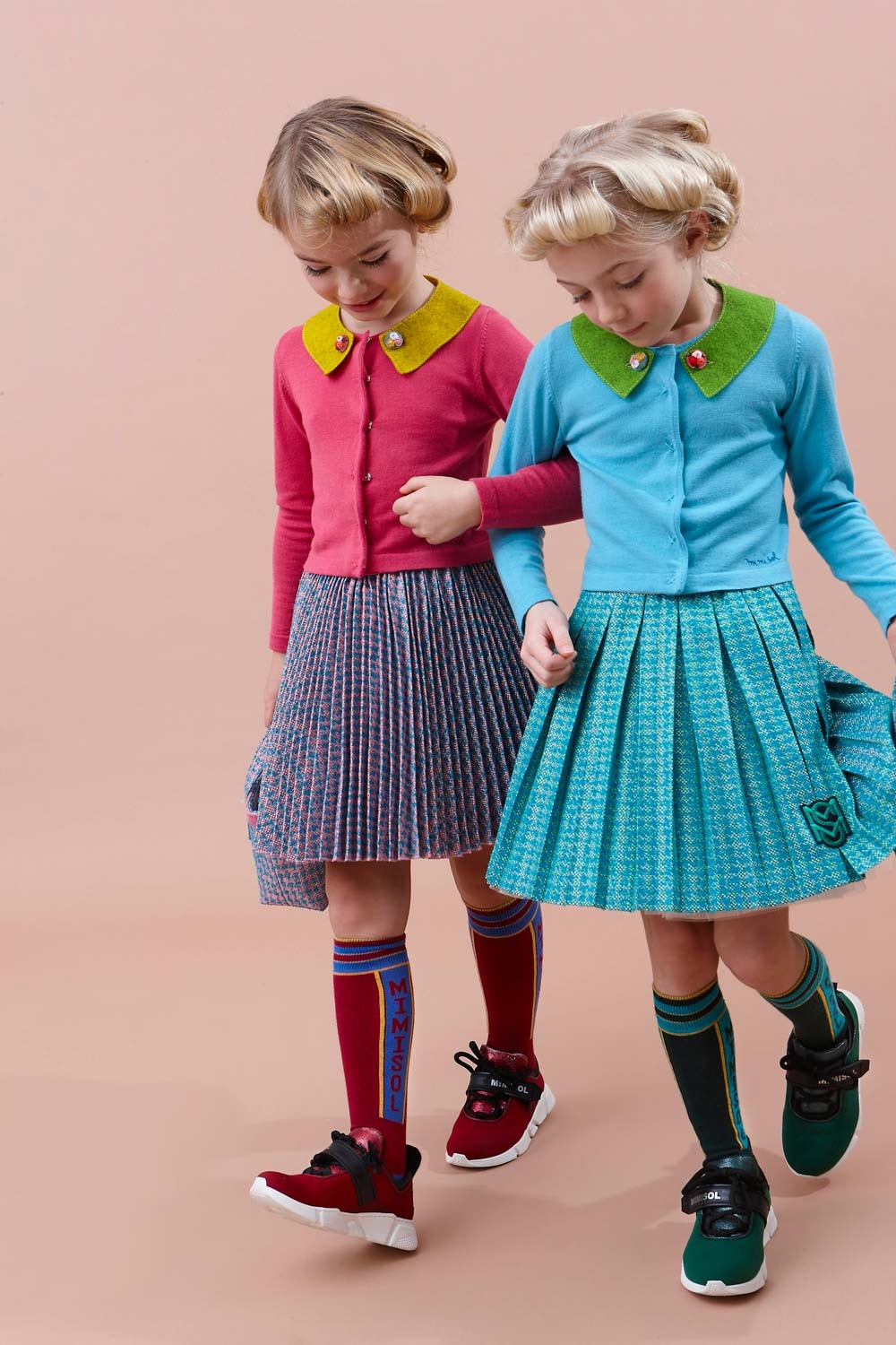 Mimisol pleated skirt