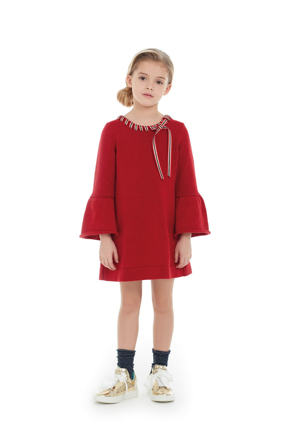 ValMax dress in bouclé fabric