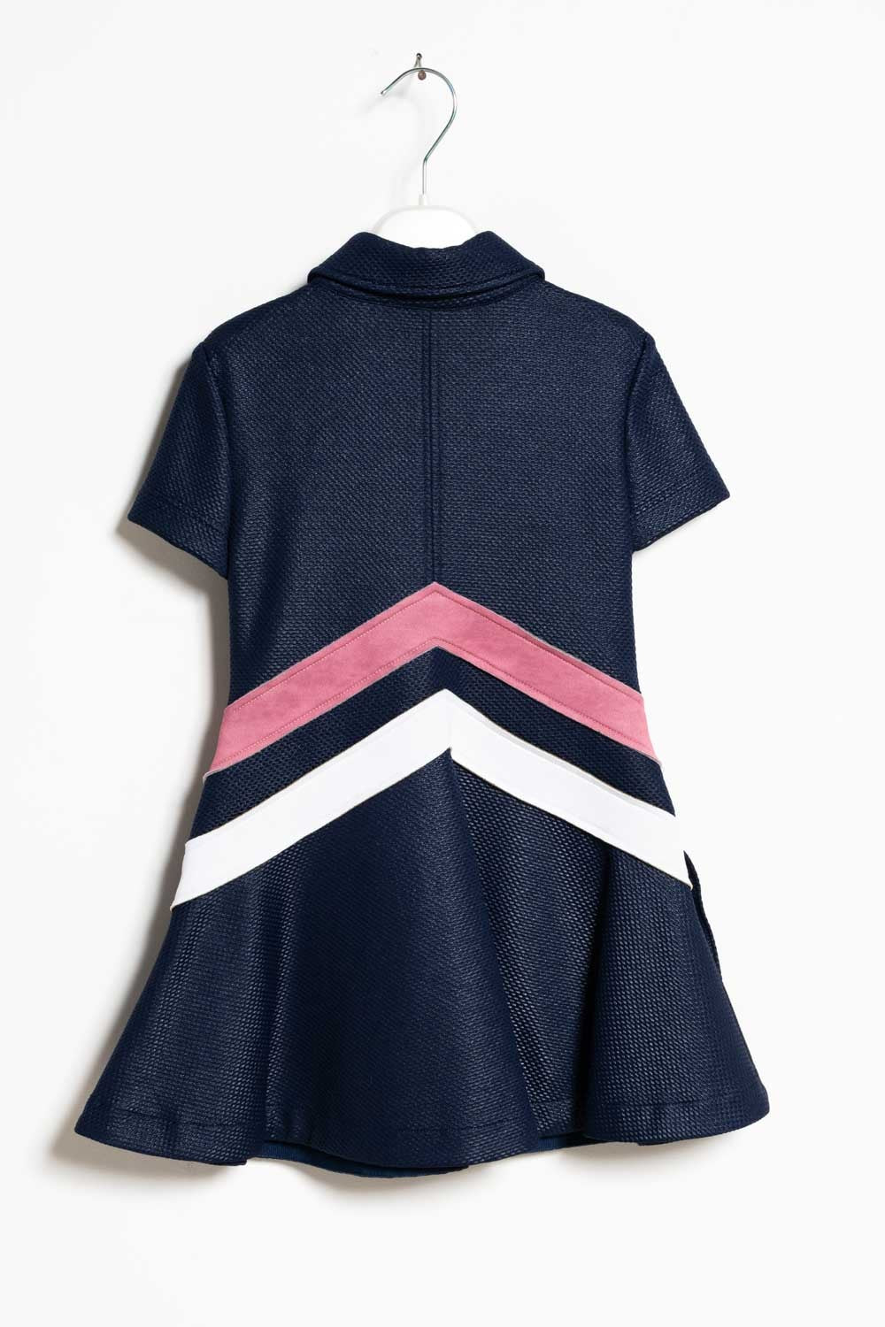 ValMax mikado dress with collar