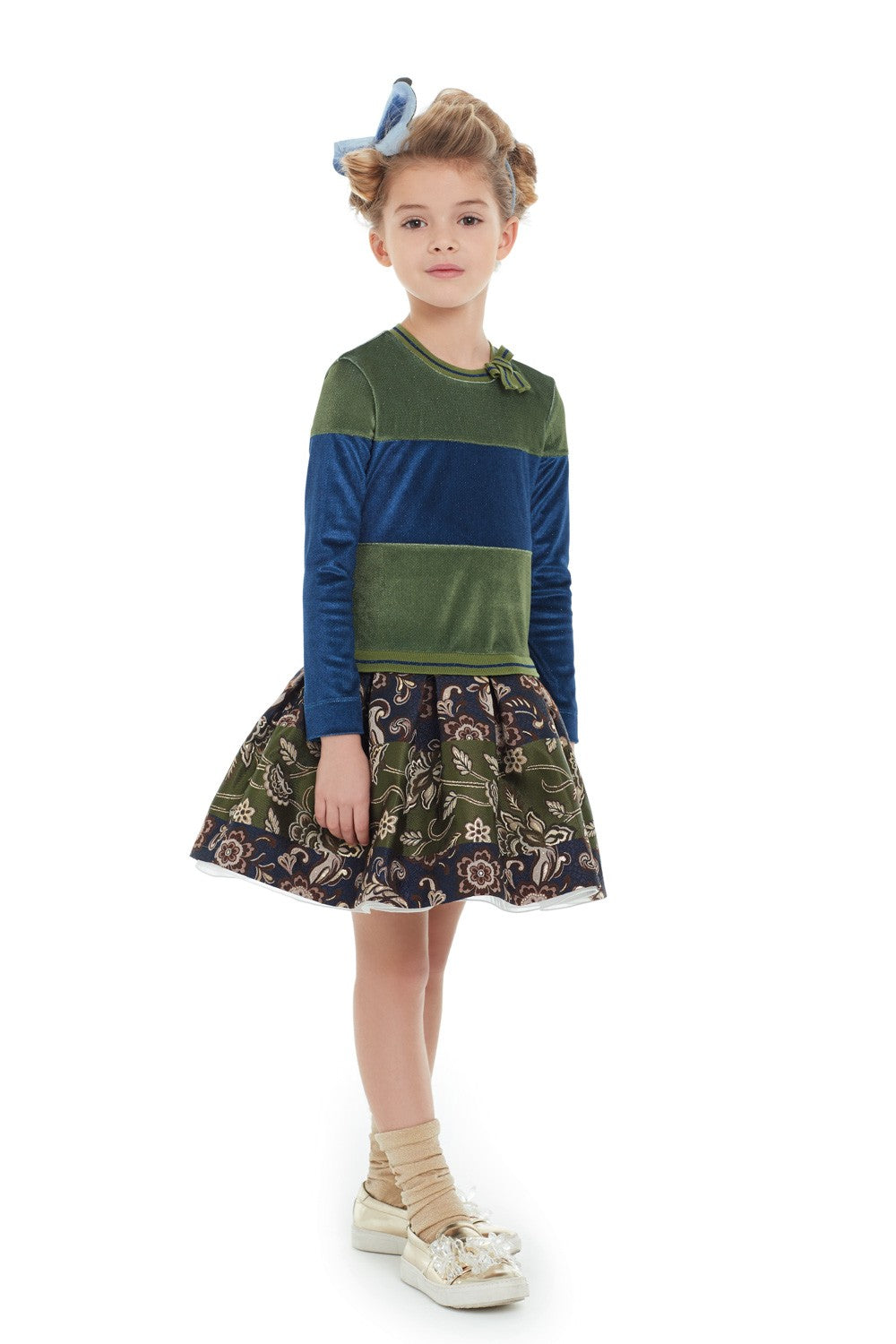ValMax jacquard skirt