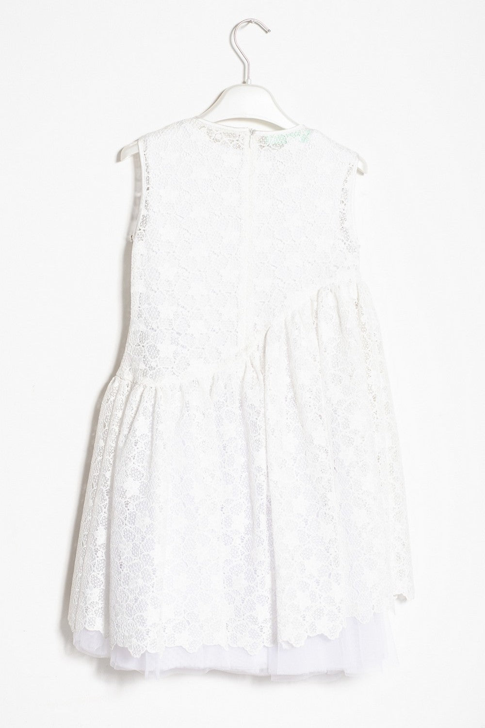 ValMax white floral lace dress