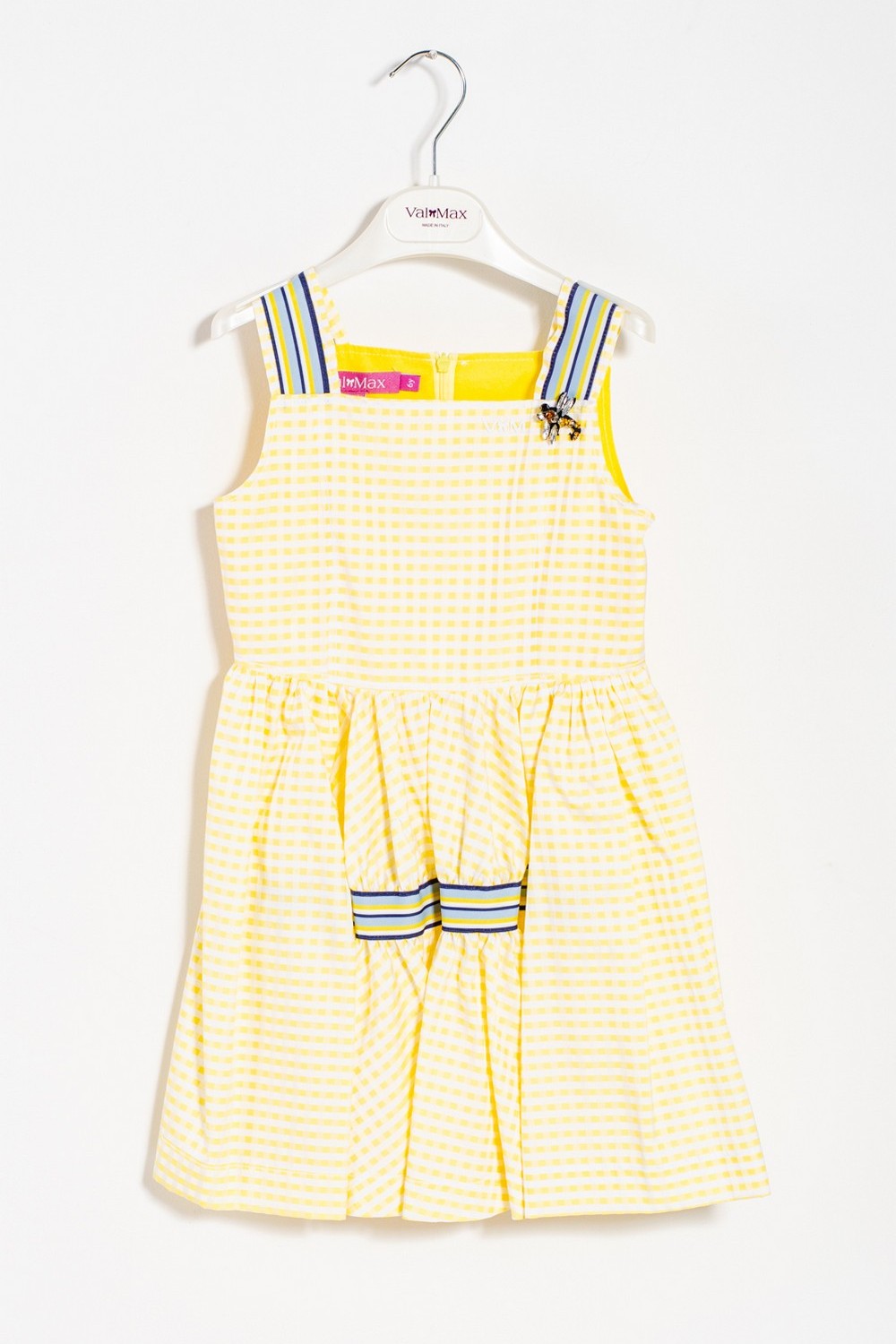 ValMax cotton dress with elastic