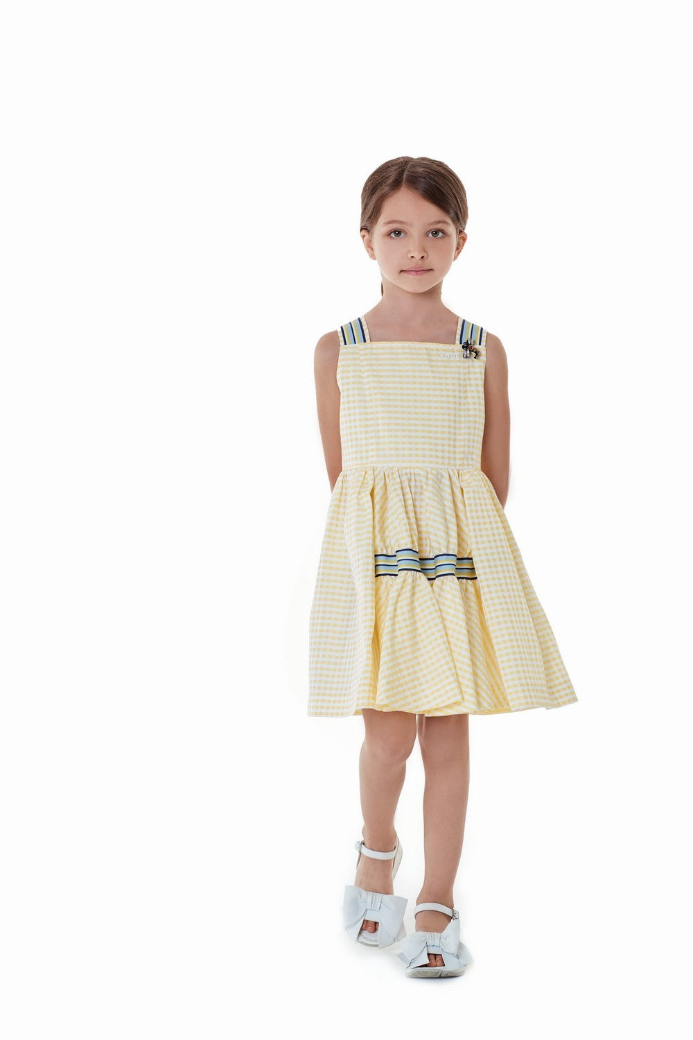 ValMax cotton dress with elastic