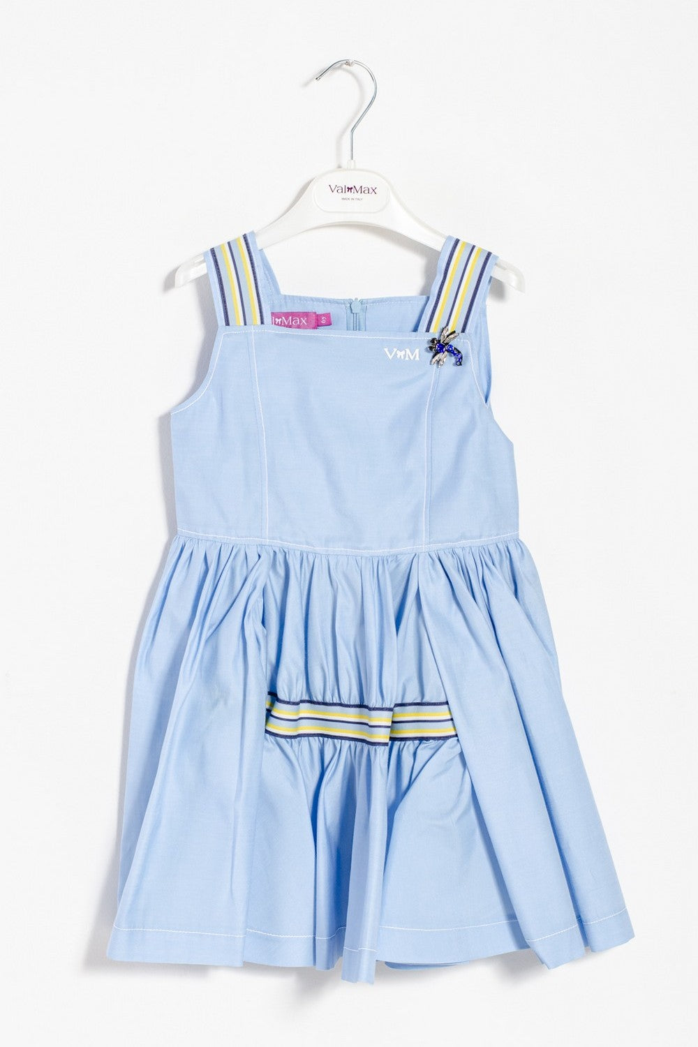 ValMax cotton dress with elastic