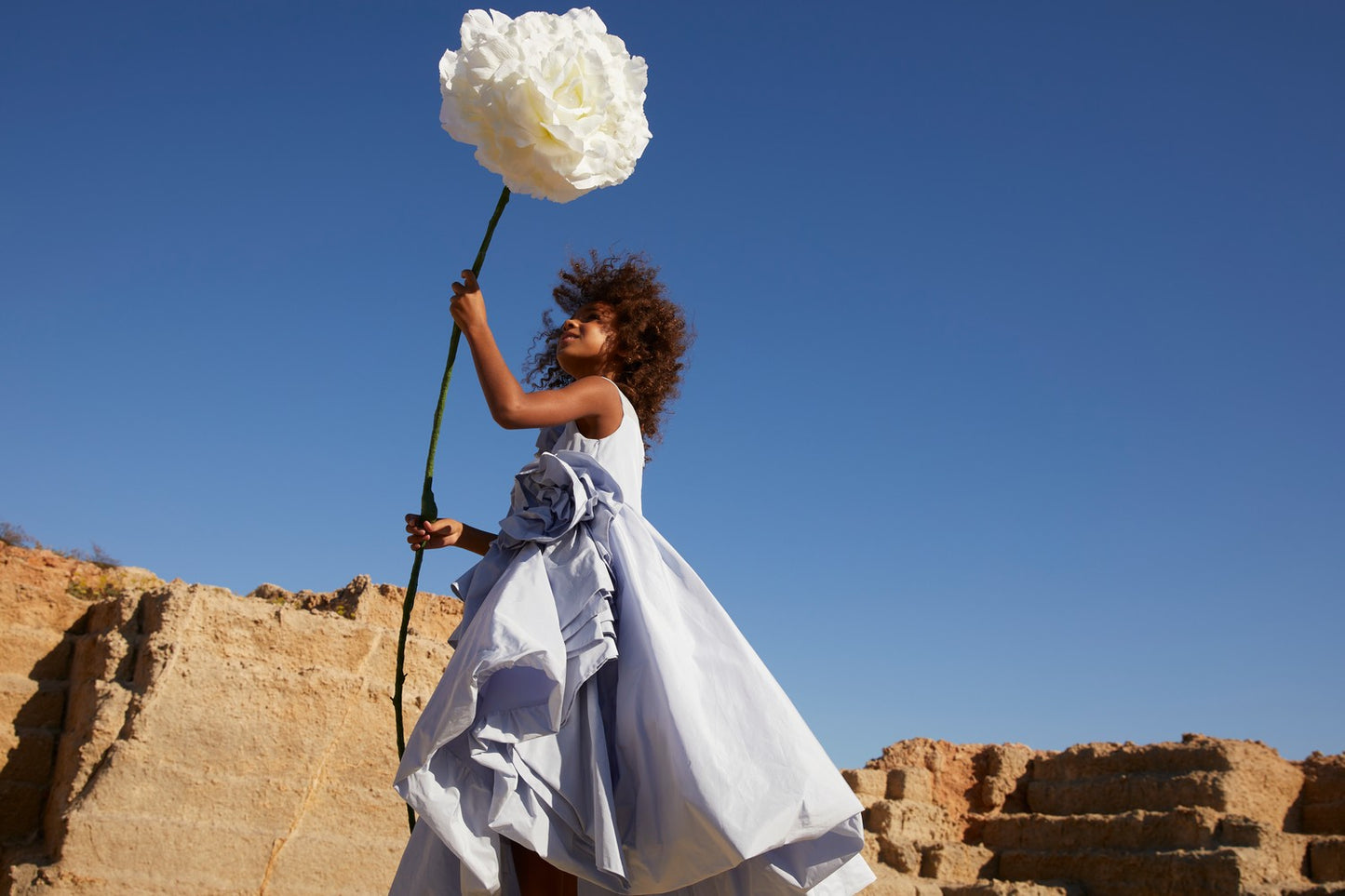 Abito Marchesa Kids Couture in taffeta
