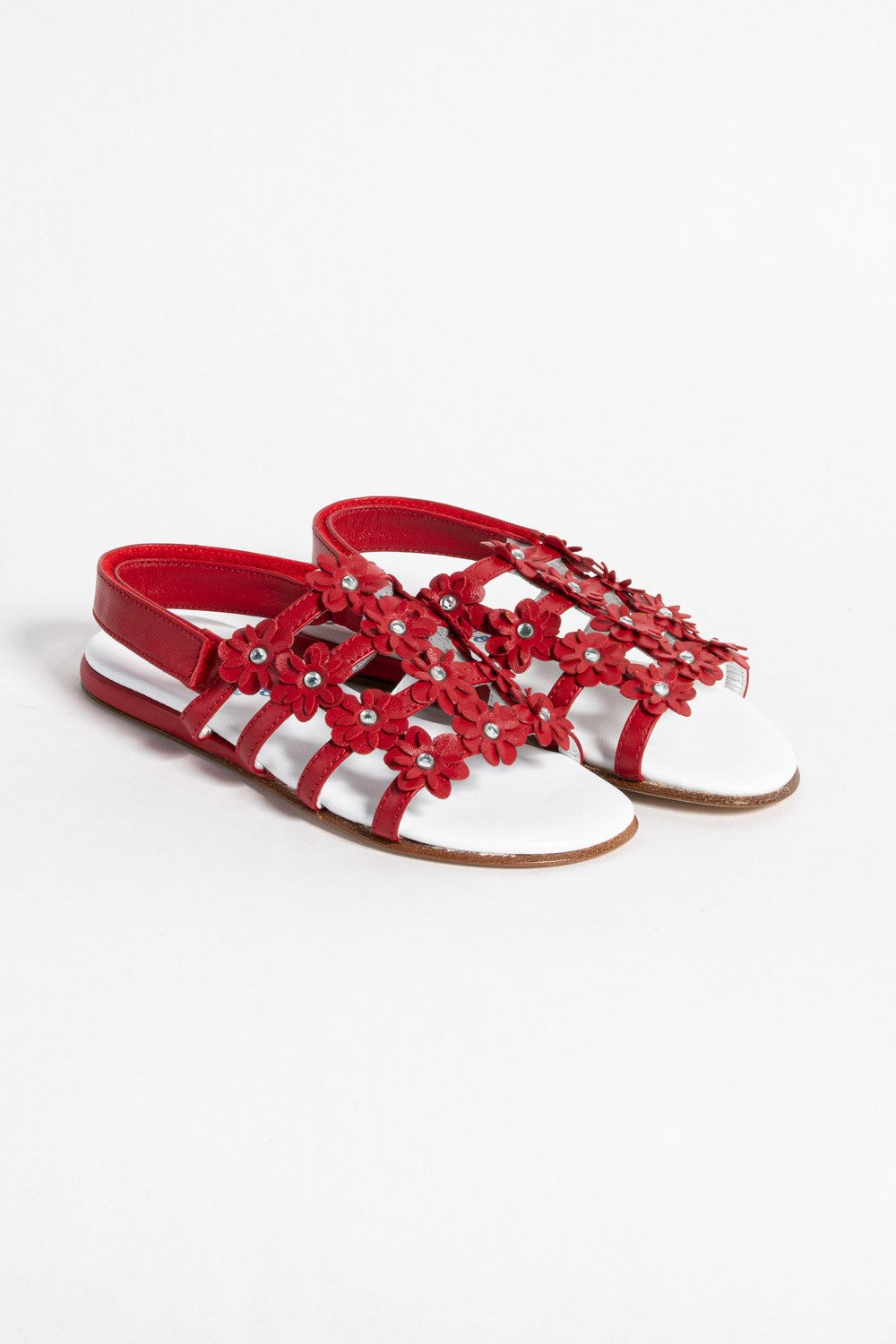 Mimisol sandal with little flowers